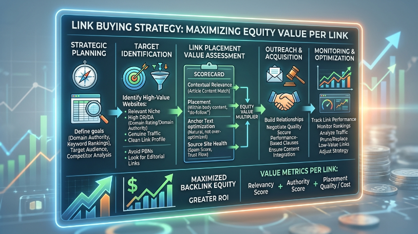 Link buying strategy