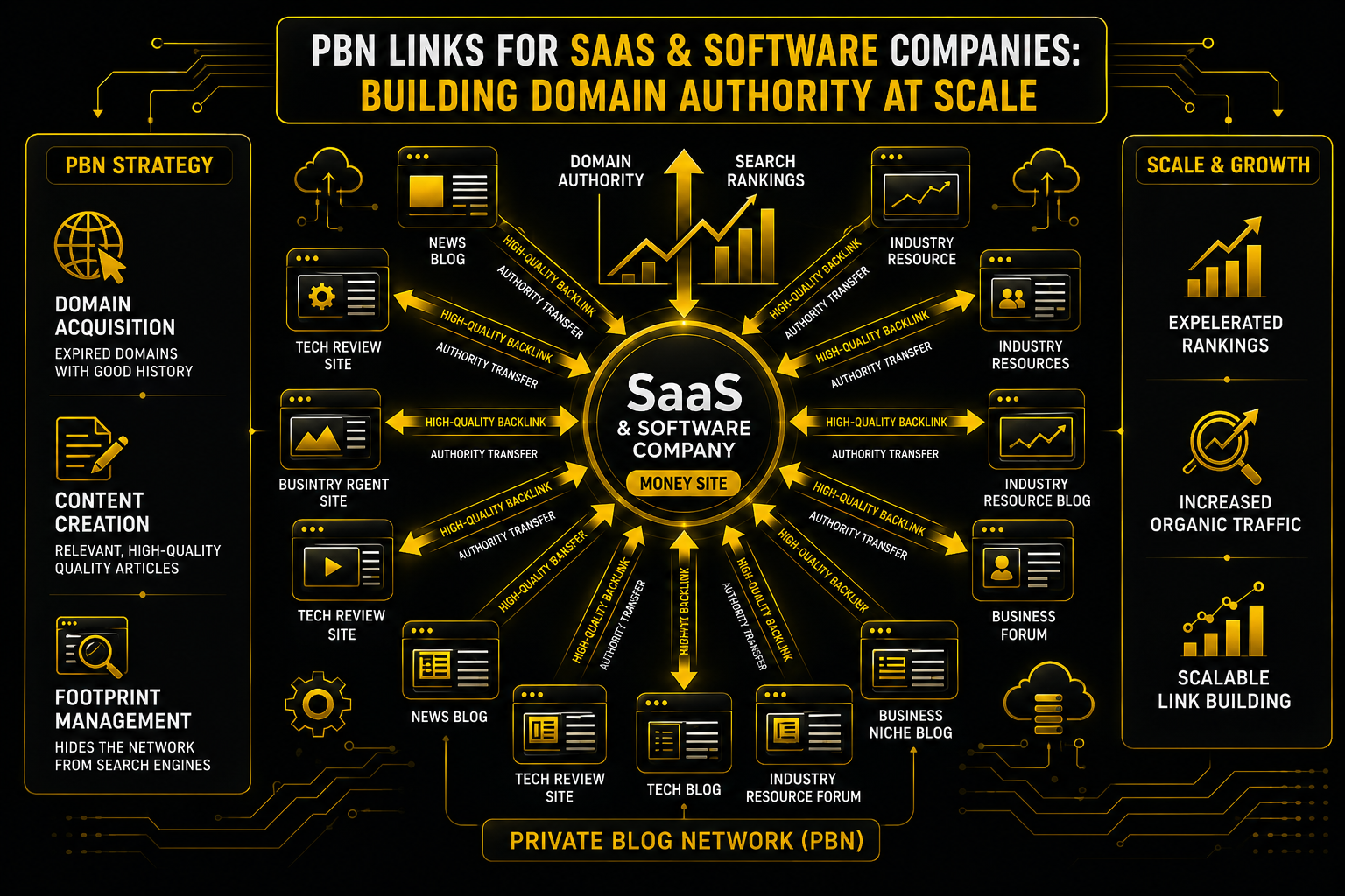 PBN Links for SaaS and Software Companies