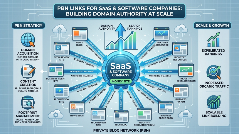 PBN Links for SaaS and Software Companies