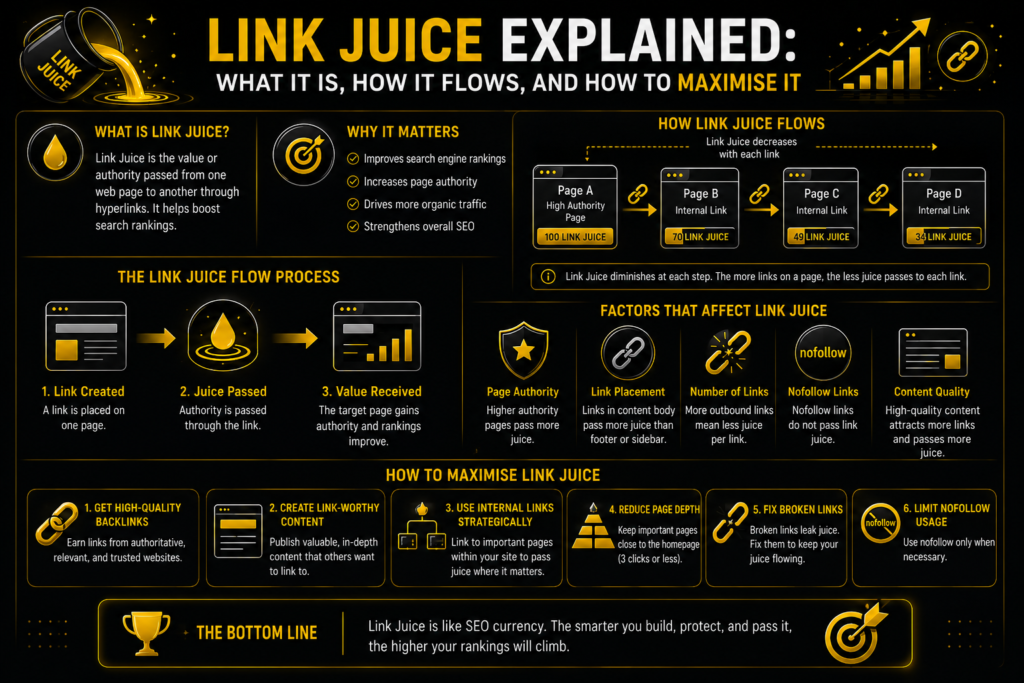Link Juice Explained: What It Is, How It Flows, and How to Maximise It