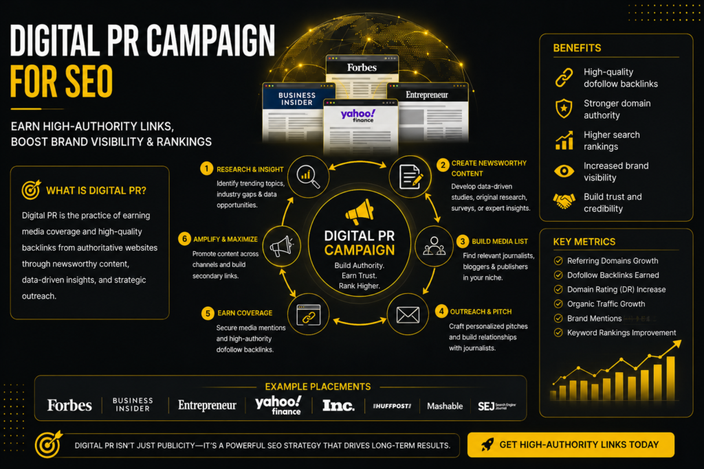 digital PR campaign for SEO