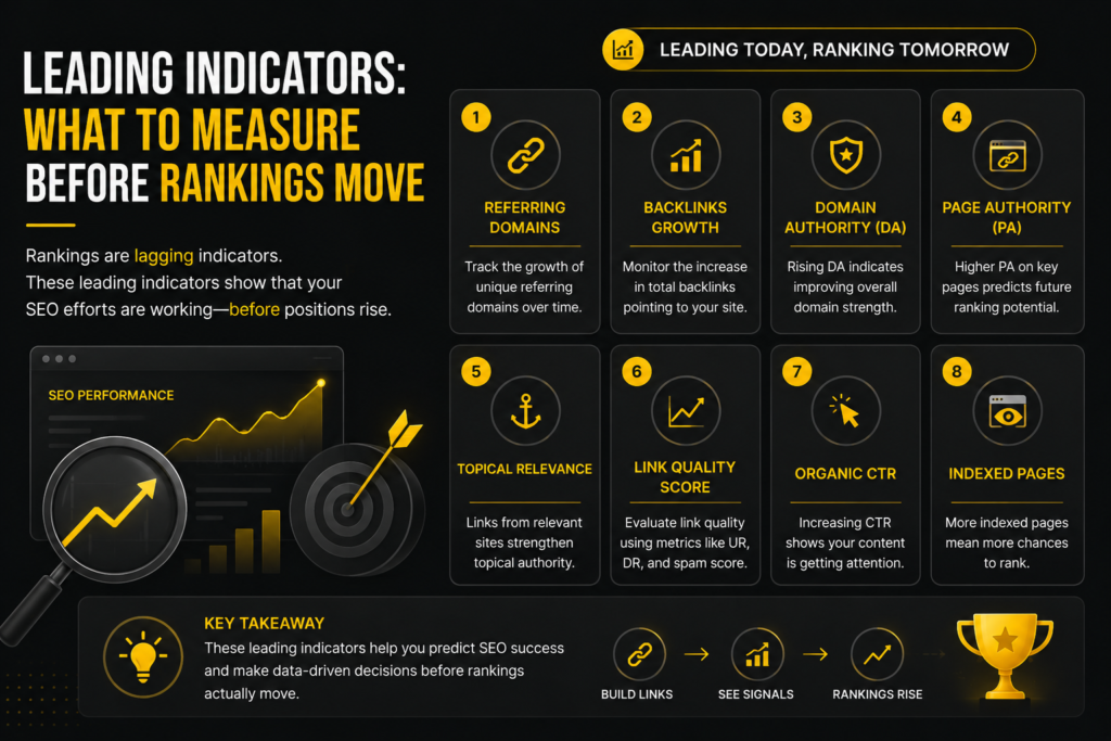 what to measure before rankings move